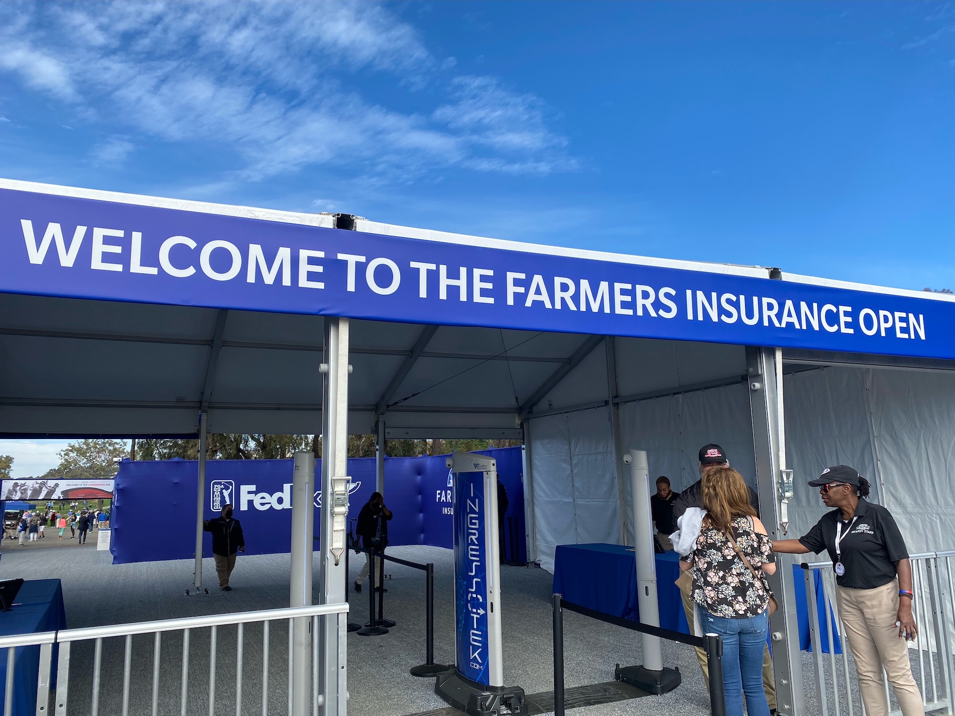 Farmer's Insurance Open security